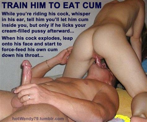 eat your own cum captions mega porn pics