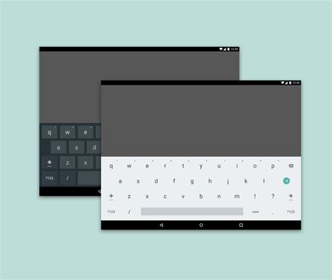 android tablet keyboard light  dark  sketch freebiesui