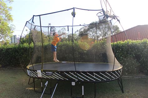 assemble  springfree trampoline storables