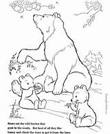 Coloring Pages Animal Color Bear Print Bears Farm Printable Printing Help sketch template