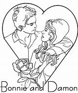 Vampire Diaries Coloring Pages Elena Colour Stefan Bamon Fanpop Printable Avalor Line Template Sketch Vampires Drawing Getdrawings Color Getcolorings Templates sketch template