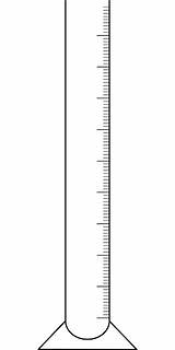 Measuring Cylinder Graduated Glass Vector Pixabay sketch template
