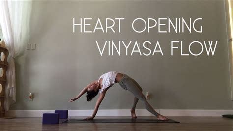 Heart Opening Back Bend Yoga Flow Youtube