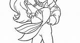 Prince Eric Coloring Pages Getcolorings sketch template