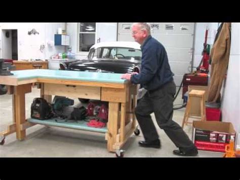 moveable workbench youtube