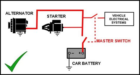wiring diagram battery isolator
