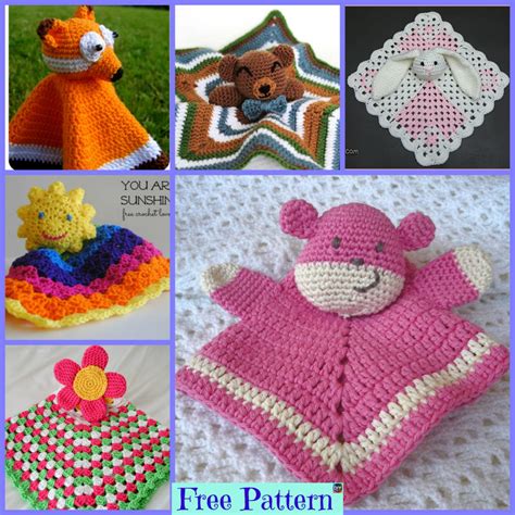 popular crochet lovey  patterns diy