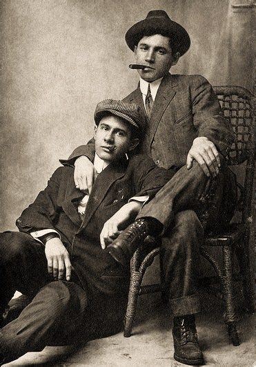 vintage male couple before stonewall gay pride and marriage equality gay folks have been out