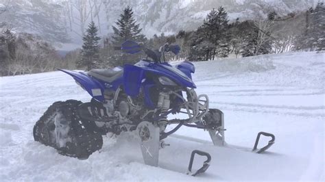 atv snow riding  youtube