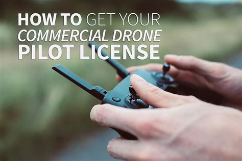 commercial drone pilot license part  certification