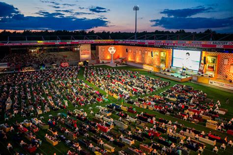 berlin stadium turns   worlds biggest living room