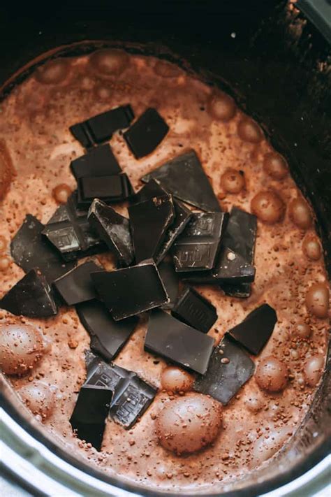 Slow Cooker Hot Chocolate Recipe Easy Crockpot Hot Chocolate
