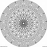 Coloring Pages Cool Designs Geometric Patterns Tribal Mandala Printable Pattern Kids Fun Color Print Teenagers Awesome Math Hard Mandalas Colouring sketch template