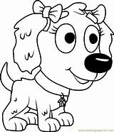 Coloring Pound Puppies Pea Sweet Pages Coloringpages101 Online sketch template