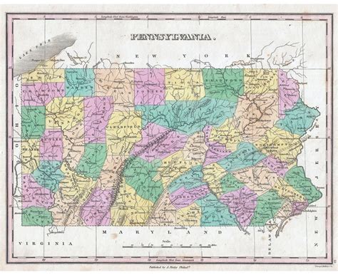 Maps Of Pennsylvania State Collection Of Detailed Maps Of