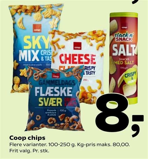coop chips tilbud hos coop