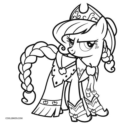 printable coloring pages    pony  printable