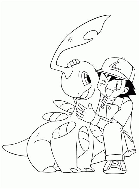 pokemon characters black  white coloring pages coloring home