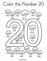 20 Number Coloring Color Pages Preschool Numbers Noodle Choose Board Twistynoodle Books Kids Twisty sketch template