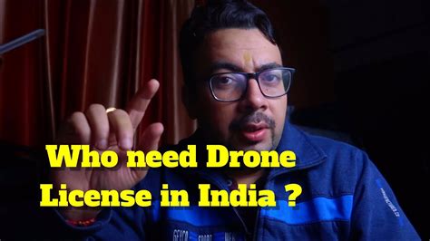 drone license  india  youtube