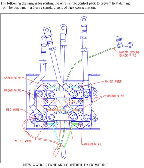 mid frame  wire  wire color wiring diagram winchservicepartscom