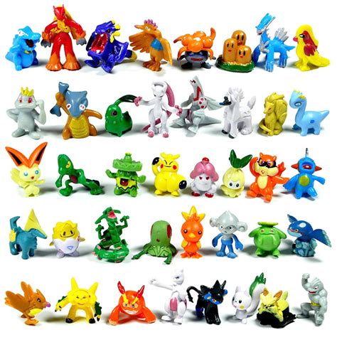 pokemon mini battle action figures party set  characters