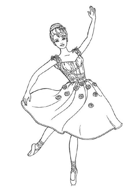 girl dancing coloring pages  getcoloringscom  printable