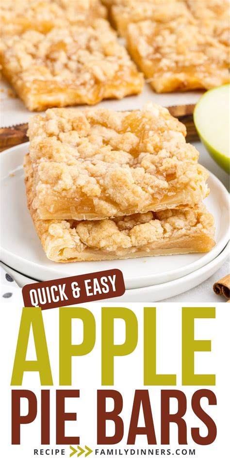 Apple Pie Bars Recipe With Puff Pastry