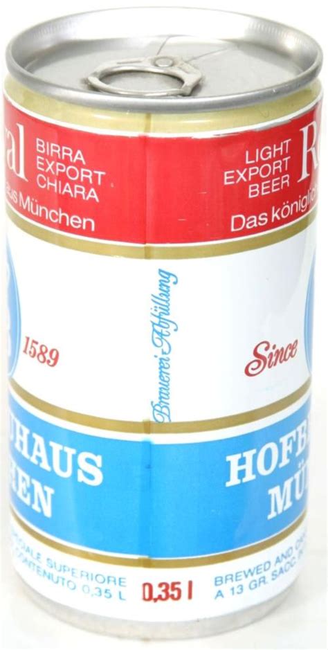 hofbrauhaus munchen beer ml hb light export  germany