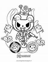 Coloring Tokidoki Pages Colouring Colorear Para Donutella Library Clipart Sheets Color Popular Unicorno Template Coloringhome sketch template