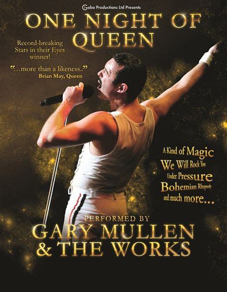 one night of queen performed by gary mullen and the works creative booking agency