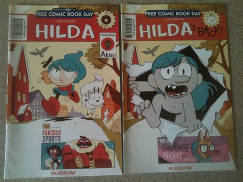 Hilda And Hildas Back Fcbd 2016 And 2017 Comic Lot Nobrow Unread