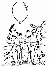 Dalmatians Handcraftguide sketch template