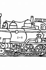 Locomotive Locomotora Trains sketch template