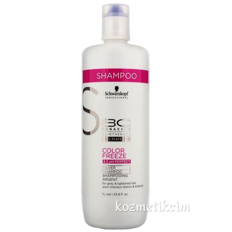 Schwarzkopf Bc Bonacure Silver Beyaz Ve Gri Saçlar İçin Şampuan 1000