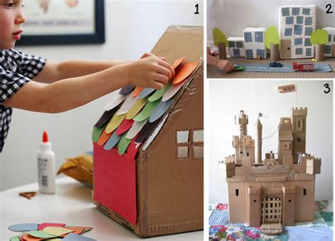 encouraging kids creativity cardboard boxes keeping life creative