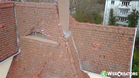 inspection de toiture en drone webcreators agence de communication digitale