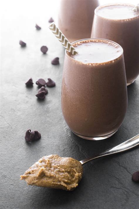Chocolate Almond Butter Smoothie The Lemon Bowl®