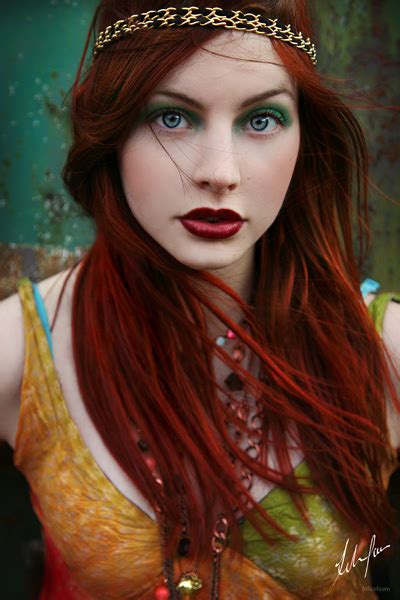 red hair color  hairstyles