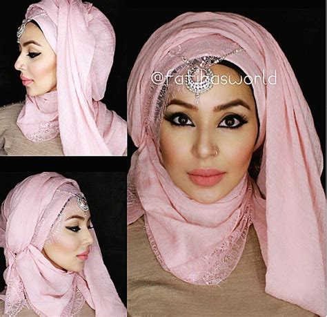 3 party hijab styles hood effect and turban ish style by fatihasworld modest me pinterest