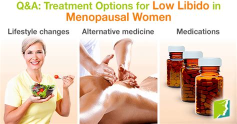qanda treatment options for low libido in menopausal women