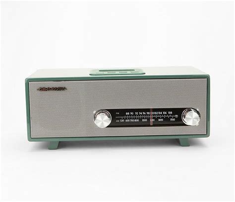 stereoluxe vintage radio  dock speaker  iphone  ipod touch gadgetsin