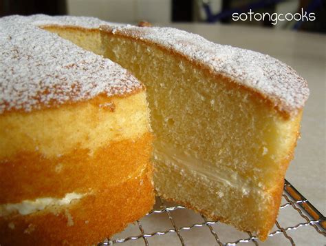 sotong cooks cooking      perfect sponge cake