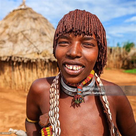 若い女性エチオピアのハマル族アフリカ ストックフォト Getty Images
