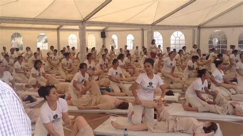 guinness record of thai massage in moscow youtube