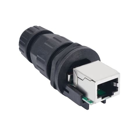 high quality nylon rj connector ip network outdoor ap waterproof coupler adapter durable