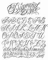 Lettering Chicano Tattoo Fonts Font Graffiti sketch template