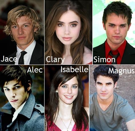 My Cast List Mortal Instruments Fanpop