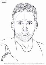 Channing Tatum Drawingtutorials101 sketch template
