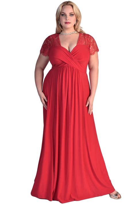 women ruched twist high waist red plus size gala dresses online store